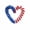 A3, variant on 17.72in Burlap Patriotic Wreath, Rustic Farmhouse Style Garland, Independence Day Front Door Wall Hanging Ornament for Outdoor Holiday Festival Decoration