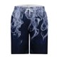 thumbnail image 5 of Pantalones Cortos de Cintura Elástica para Hombre con Bolsillos Pantalones Cortos de Longitud de Rodilla con Impresión de Llama, Pantalones de Playa Casuales con Cordón Elástico, 5 of 5