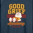 thumbnail image 3 of Peanuts - Good Grief Academy - Women's Lightweight French Terry Long Sleeve Shirt, 3 of 6
