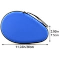 thumbnail image 2 of Boîte à Raquettes de Tennis de Table Coque Rigide Eva Sac de Rangement pour Raquettes de Tennis de Table Anti-Chute Boîte de Protection Bleue, 2 of 5
