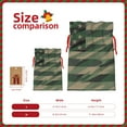 thumbnail image 3 of Honeii Jungle Green Camo USA Flag Print Small Burlap Bags,Christmas Drawstring Treat Bags Gift Bags Reusable Candy Goodie Wrapping Bags for Holiday Party Favors Supplies -Small, 3 of 9
