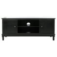 thumbnail image 2 of SAFAVIEH Ozark 2-Door 1 Shelf Media Stand Black, 2 of 7