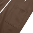 thumbnail image 7 of Vivianyo HD Women's Mid Length Dual Zip Hooded Sweatshirt, Inset Side Pocket Long Sleeve Fleece Hoodie for Outdoor Wear, Sizes S-2XL, 7 of 7