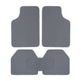 thumbnail image 1 of DYNWAVECA 5Pcs Automotive Floor Mats Auto Foot Pad Protector Easy to Install Front and Rear Mats for Automobile Truck Attachments Gray, 1 of 9