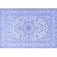 thumbnail image 1 of Ahgly Company Indoor Rectangle Medallion Blue Traditional Area Rugs, 2' x 3', 1 of 4