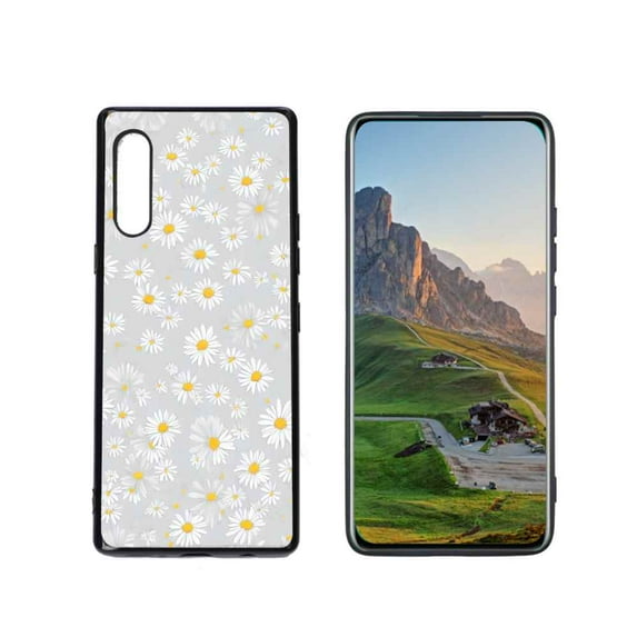 Daisies-Floral-2-173 Phone Case, Degined for LG Velvet 5G Case Men Women, Flexible Silicone Shockproof Case for LG Velvet 5G