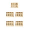 thumbnail image 3 of Thinsony Jewelry Display Tray Case Beads Holder Ladies Bangles Gemstone Stackable 12grids 7.87x5.91x1.38 Inch 5Set, 3 of 6