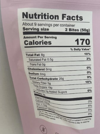 Fichi Fig & Walnut Bites, Gluten free 1 Lb each bag