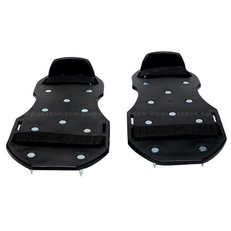 

1 Pc Spiked Shoes Black Poly 1 Spikes (Pr)