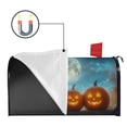 thumbnail image 2 of Happy Halloween Evil Pumpkin Fall Mailbox Covers,Magnetic 21x25.5 Inch Mailboxwrap Water Proof Reusable Fall Welcome Post Letter Box Covers for Rustic Farmhouse Home Decor, 2 of 4