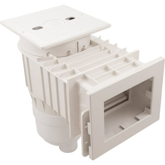 Skimmer Complete, WW Renegade, Fiberglass, 2", wht, Square