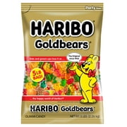 HARIBO Goldbears gummi candy, Pack of 1 80oz 5lb Bag