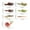 AS SHOW-6B-home supplies, variant on ABPWLY Toys Simulation World Solid Ornament Model Plastic Fish Figure for Educational Play and Decoration Brown Color Realistic Design Sports & Outdoor Play Toys