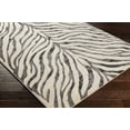 thumbnail image 6 of Mark&Day Animal Print Rugs, 9x12 Chambery Modern Zebra Tiger Charcoal Area Rug, Brown White Beige Carpet for Living Room, Bedroom or Kitchen (8'10" x 12'3"), 6 of 10