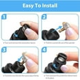 thumbnail image 5 of Heusom Silent Groom Pro Nail Grinder, Heusom Silent Groom Pro, Quiet Groom Rechargeable USB Charging Electric Pet Nail Grinder, All Pet Sizes and Nail Thicknesses, 5 of 9