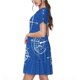 thumbnail image 2 of Disketp Compass para Vestido de Manga Corta para Mujeres, Vestidos de Verano para Mujeres, Casual y Holgado para la Playa, 2 of 6