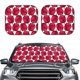 thumbnail image 2 of Balery Tulips Flowers Parasol para parabrisas de coche de 2 piezas | Parasol plegable para parabrisas delantero de coche para la mayoría de sedanes-Large, 2 of 6