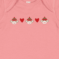 thumbnail image 4 of Inktastic Sock Monkey Heart Border Boys or Girls Baby Bodysuit, 4 of 5