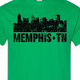 thumbnail image 4 of Inktastic Memphis City Skyline with Grunge T-Shirt, 4 of 5