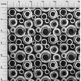 thumbnail image 3 of oneOone Polyester Spandex Black Fabric Abstract Craft Projects Decor Fabric Printed By The Yard 56 Inch Wide, 3 of 5
