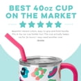 thumbnail image 5 of Swig Life 40oz Mega Mug | Insulated Stainless Steel Tumbler with Handle | Party Animal, 5 of 7