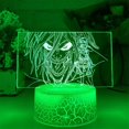 thumbnail image 3 of Titan 4 Eren Colorful Led 3d Acrylic Lighting Model Night Light Popular Anime Figure Founding Titan Usb Table Light Favorite Cartoon Xmas Gift, 3 of 4