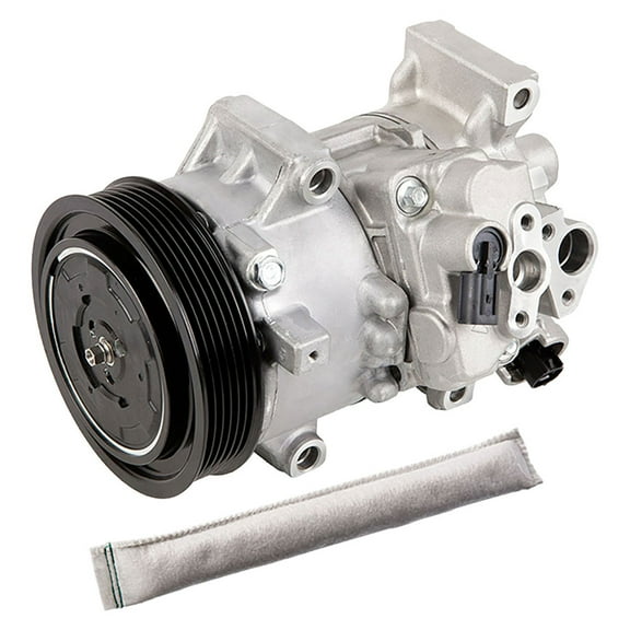 AC Compressor w/ A/C Drier For Toyota Corolla & Matrix 1.8L 2011 2012 2013 - BuyAutoParts