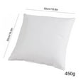 thumbnail image 2 of Steadline Cushion Filler Cotton Non-Woven Square Pillow Insert with PP Fiber Filling for Sofa and Bed Decor Vacuum Packed for Easy Storage and Space Saving Solution,Decorative Pillow Core, 2 of 7