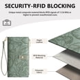 thumbnail image 6 of FALAN MULE Wallets for Women RFID Blocking Vegan Leather wristlet wallet Trifold Clutch Large Capacity Credit Card Holder, 6 of 7