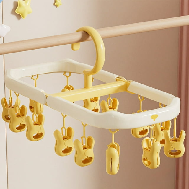 PRETXORVE Séchoir Pliable Multifonction avec Pinces