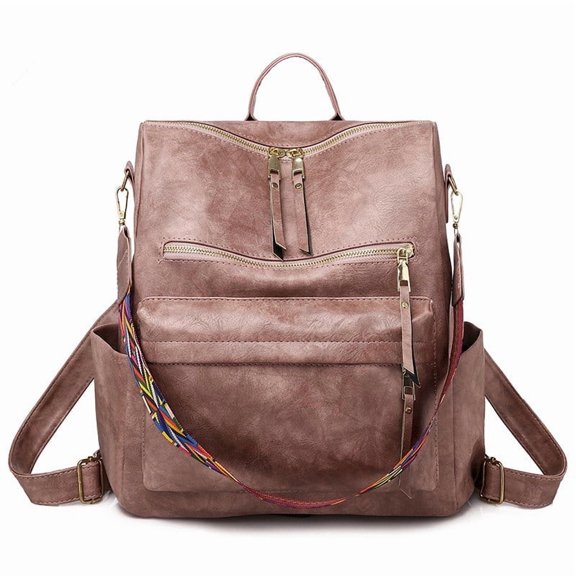 Faty-T Fashion Backpack Purse for Women Leather Multipurpose PU Ladies Shoulder Bag Travel bag Satchel Handbags