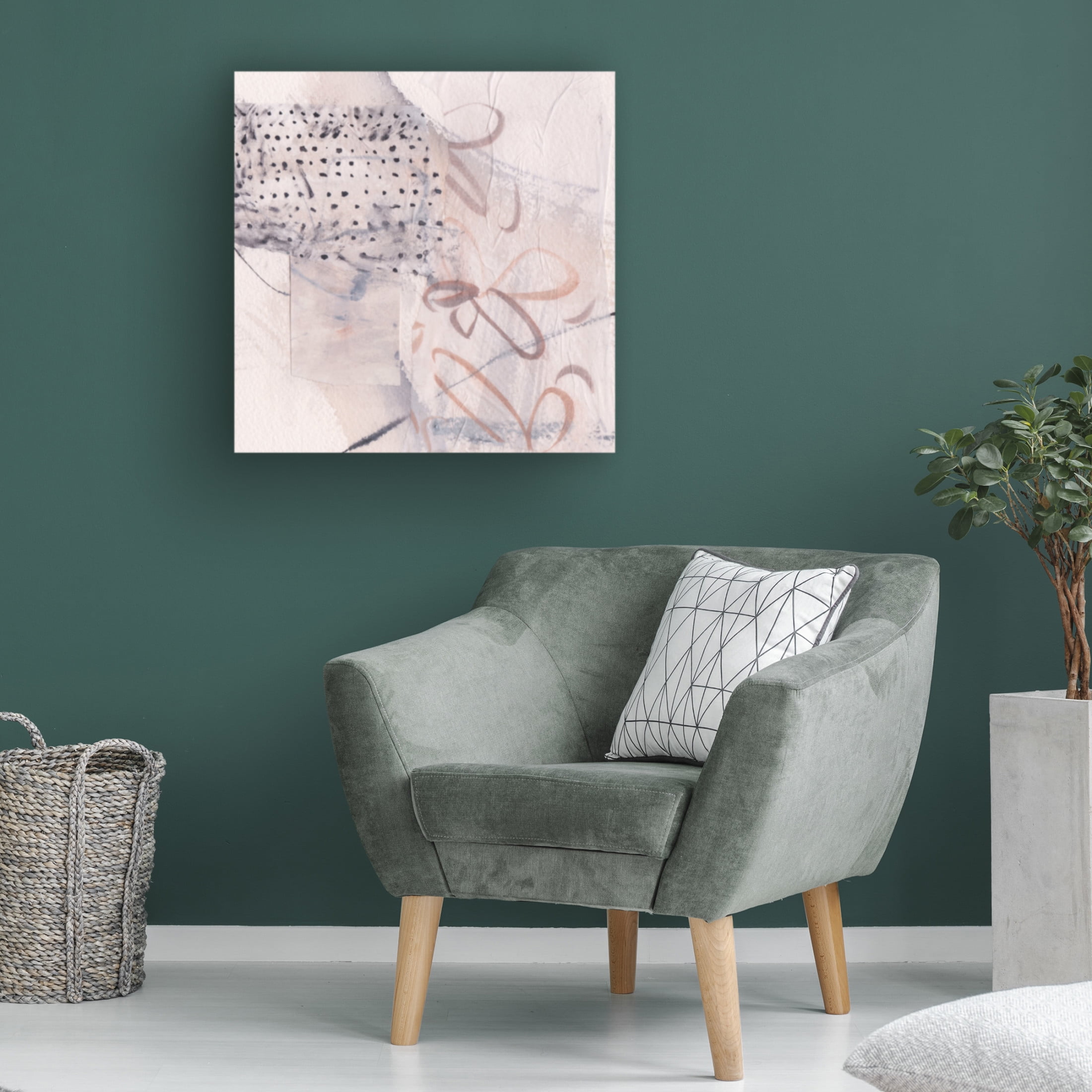 Trademark Fine Art Melissa Wang  Mirage de Fleur IV Canvas Wall Art