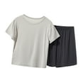 thumbnail image 4 of Bigetiay Boys 2 Piece Set Fashion Active Breathable Short Sleeve T-Shirt with Short Outfits 7-8 Years Clothes for Boys, 4 of 4