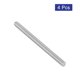 thumbnail image 4 of Uxcell 4Pack M6 x 80mm 1mm Pitch Varilla de barra roscada completamente de acero inoxidable 304, 4 of 6
