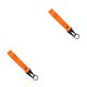 thumbnail image 3 of Scienceny Llavero de nailon para motocicleta y automóvil, portátil, Universal, Flexible, desmontable, Color sólido, accesorios de llavero de Metal Amarillo 2piezas Scienceny CBP234583, 3 of 6