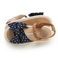 thumbnail image 3 of Baby Girls Summer Sandals Anti-Slip Soft Sole Ruffle Flat Shoes, 3 of 5