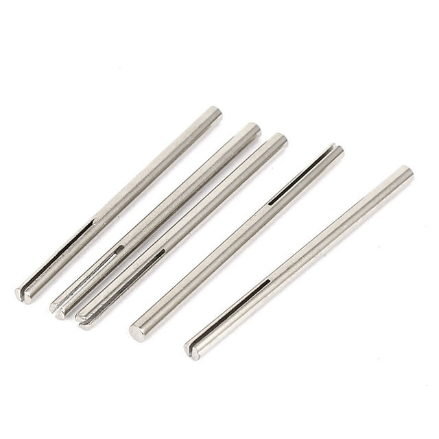 Unique Bargains 5pcs 3mm 1/8' Shank Dia Split Mandrel for Abrasive Sanding Disc Sandpaper