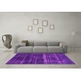 thumbnail image 3 of Ahgly Company Indoor Square Oriental Pink Industrial Area Rugs, 6' Square, 3 of 4