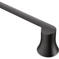 thumbnail image 1 of Moen YB0224BL Doux Collection 24-Inch Single Towel Bar, Matte Black, 1 of 7
