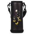 thumbnail image 1 of Monstrate Funda para botella de agua, para oficina, escuela, senderismo, gimnasio, entrenamiento, café, funda de ventosa, tarro, bolsa aislante, Cocina y Comedor Negro 6.5x18cm, 1 of 6