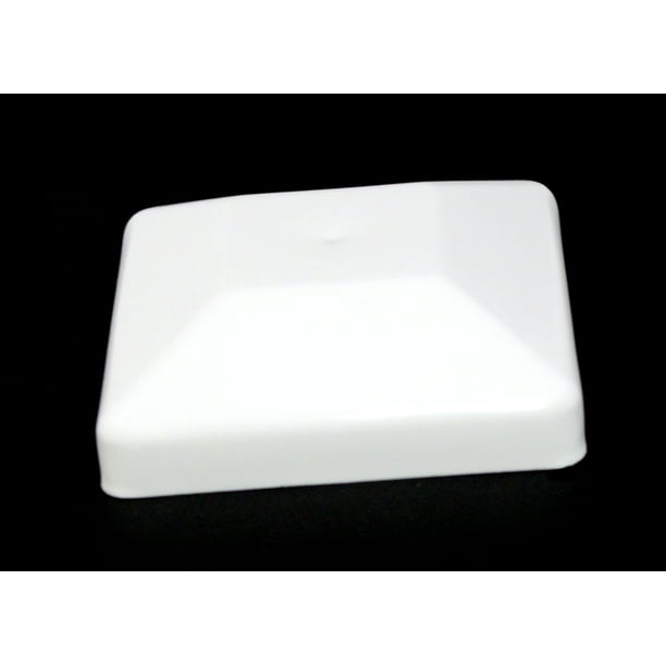 WHITE6X6 Fence Post cap (5 5/8 X 5 5/8) Fits Nominal 6 x 6 Pressure