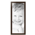 thumbnail image 2 of ArtToFrames 10" x 24" Walnut Picture Frame, 10x24 inch Brown MDF Poster Frame (WOM-4094),  Pack, 2 of 8