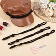 thumbnail image 4 of 4 correas de poliéster para gorra de capitán, cordón para visera, para gorras militares de golf, de capitán y de béisbol., 4 of 9