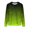 thumbnail image 4 of Womens Sweatshirts Tie-dye Long Sleeved Round Neck Pullover Sweaters Fall Winter Classic Lightweight Elegant Thin Pullover Outdoor Casual Loose Sportwear Tops Size 8-18, 4 of 8