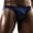 Blue, variant on Vedolay Men's Brief Mens Panties Underwear Translucent Briefs Solid Casual Lingeries Underwear Panties,Red XXL