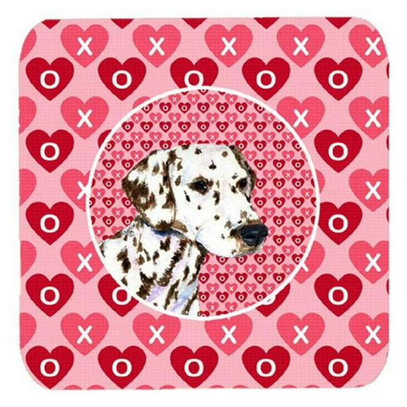 Dalmatian Foam Coasters, Set Of 4