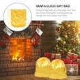 thumbnail image 3 of FOMIYES Packaging Drawstring Bag Cloth Yellow Candy Bag for Holiday Treats 1Pcs, 3 of 8