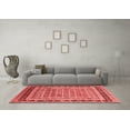 thumbnail image 3 of Ahgly Company Indoor Rectangle Oriental Red Industrial Area Rugs, 8' x 12', 3 of 4