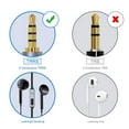 thumbnail image 4 of Headphone Extension Cable, 2Pack, 6.6ft 3.5mm Extension AudioMale to Female Aux Adapter Hi-Fi Sound Stereo Extender Cord for Headset, iPhone, iPad, Smartphones, Tablets & More, 4 of 7