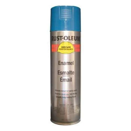 High Performance V2100 System Enamel Aerosol, 15 oz Can, Deep Blue, Gloss Paint Pack of 6